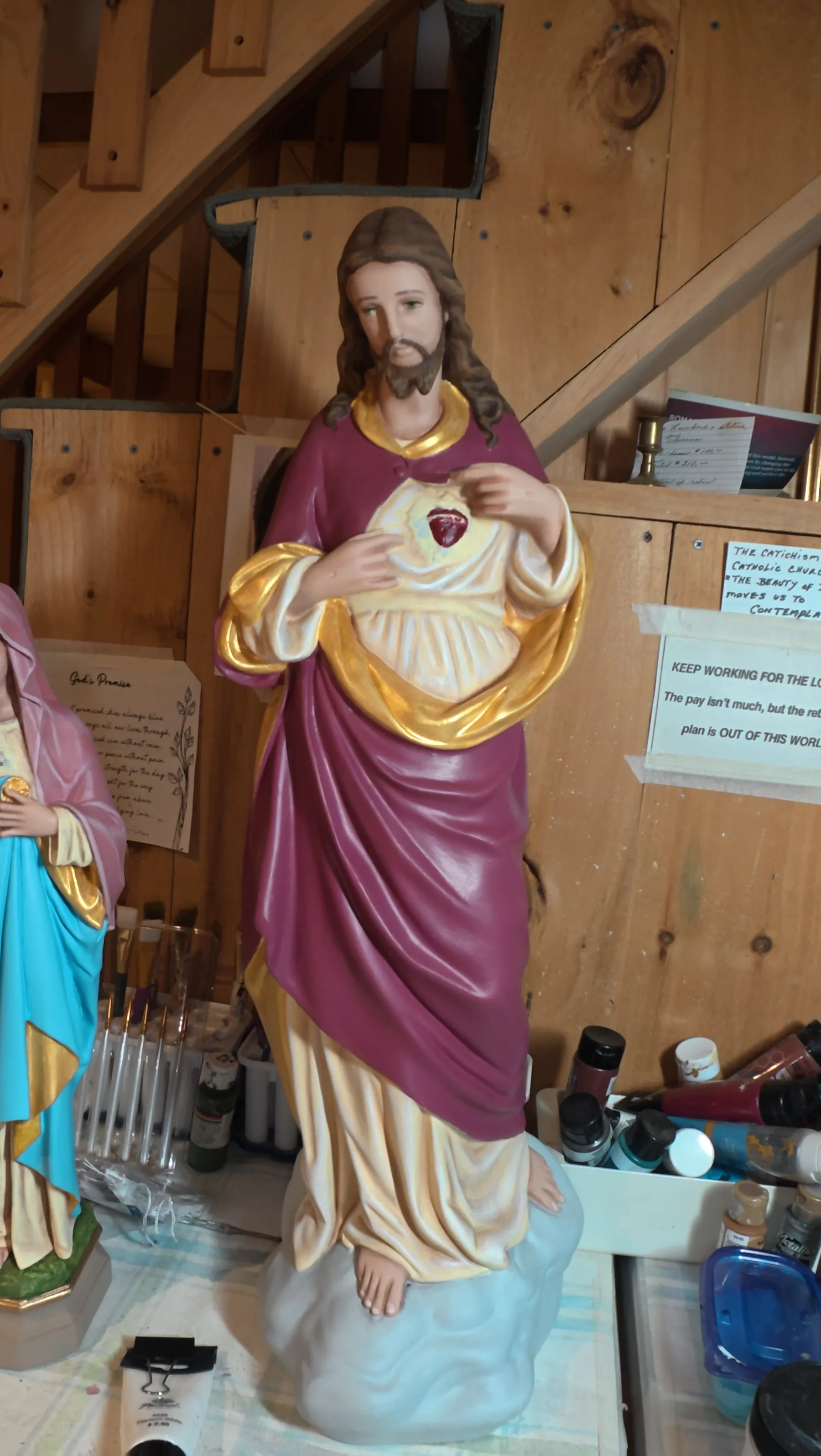 Sacred Heart of Jesus — Rose Mantle